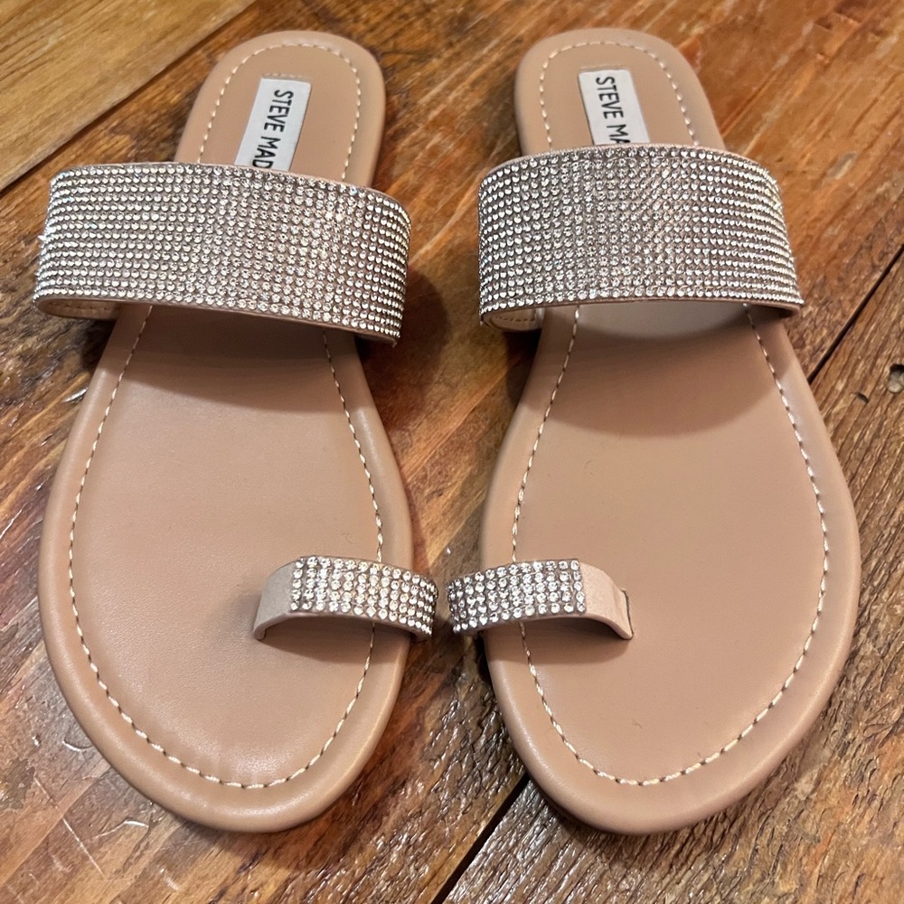 Steve Madden bling sz 7 Sandals Kleoo